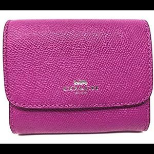 Coach accordion card case wallet